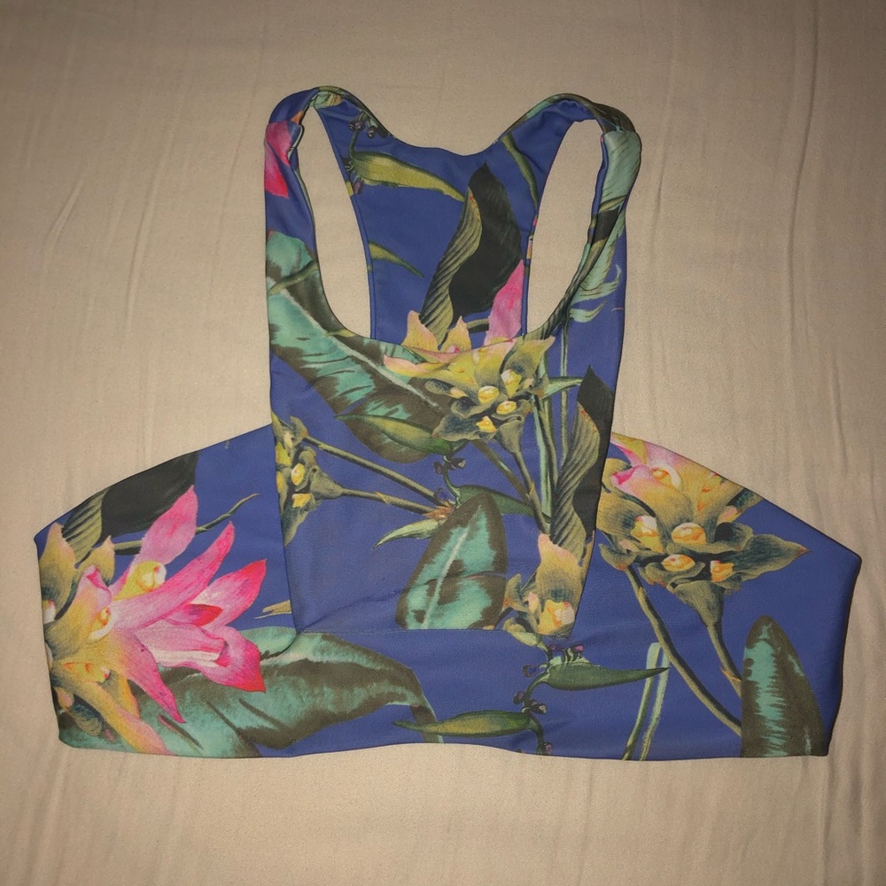 Stone fox swim halter top